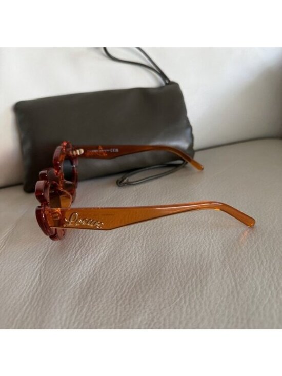 NEW Loewe Orange Flower Sunglasses 100% Authentic main image 8